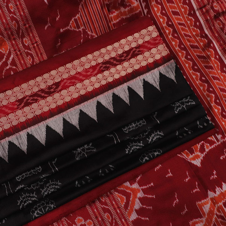 Handloom Sambalpuri Ikkat Silk Saree Handloom Saree_Sambalpuri Silk Priyadarshini Handloom