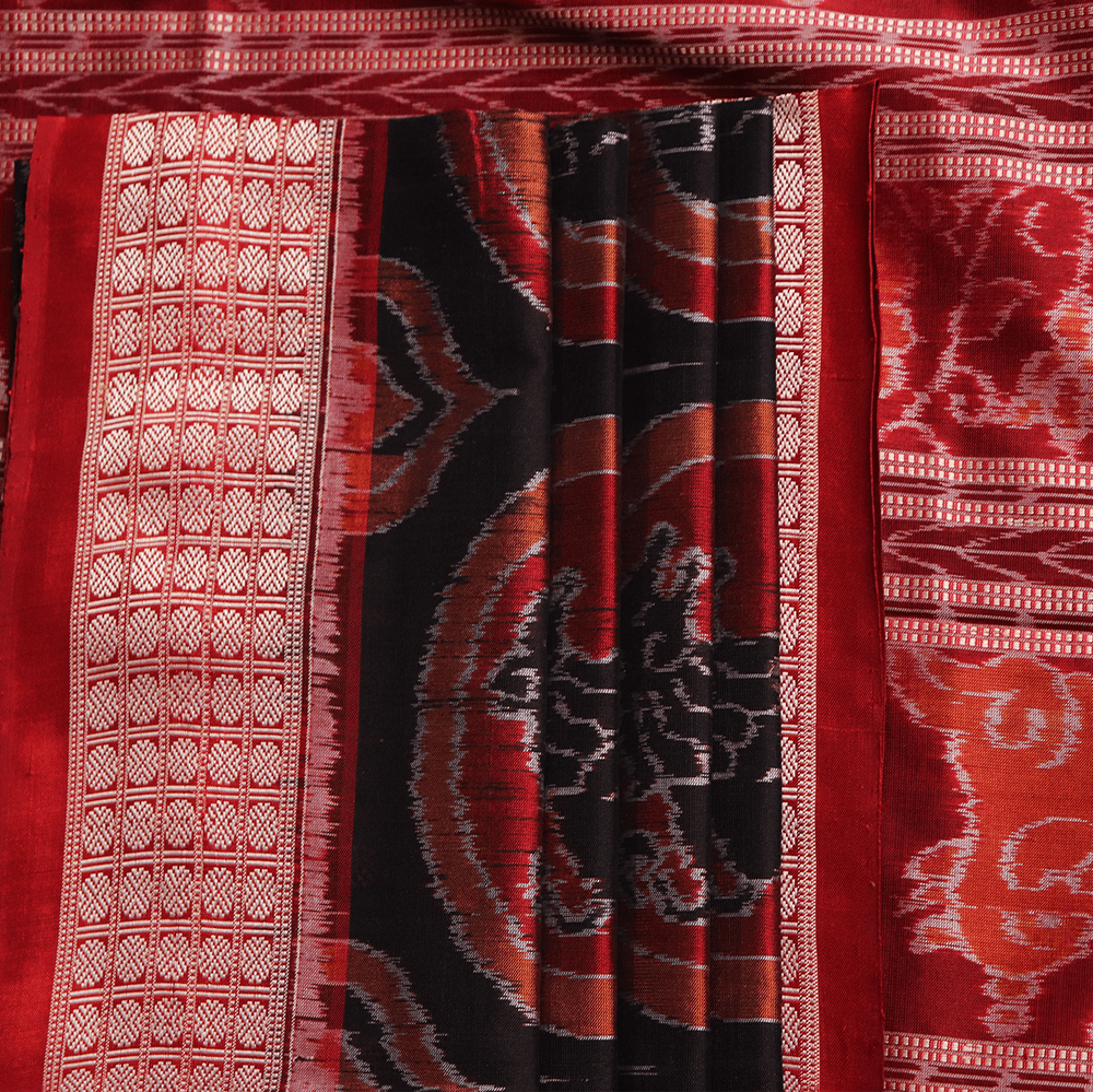 Handloom Sambalpuri Ikkat Silk Saree Handloom Saree_Sambalpuri Silk Priyadarshini Handloom