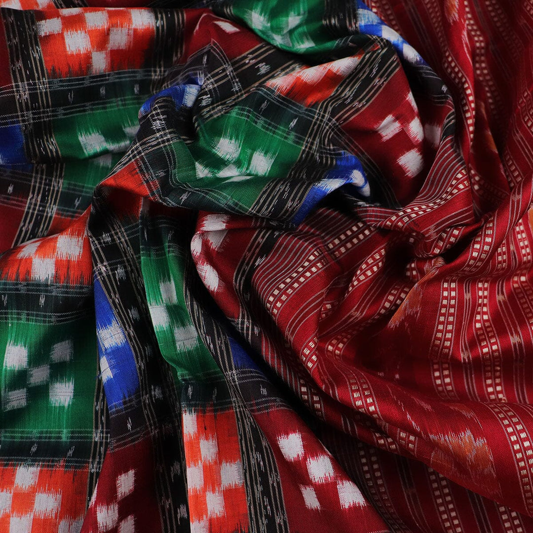 Handloom Sambalpuri Ikkat Silk Saree Handloom Saree_Sambalpuri Silk Priyadarshini Handloom