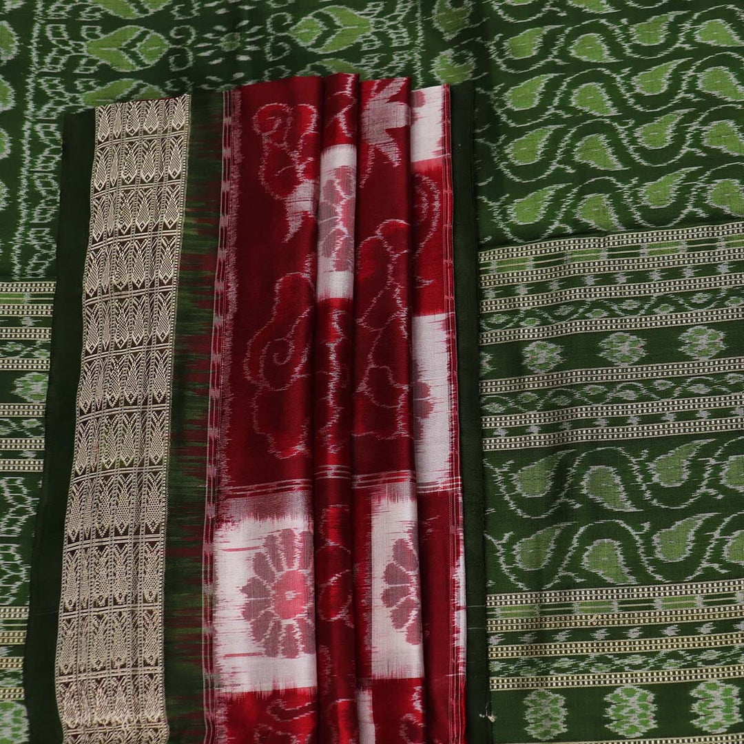 Handloom Sambalpuri Ikkat Silk Saree Handloom Saree_Sambalpuri Silk Priyadarshini Handloom