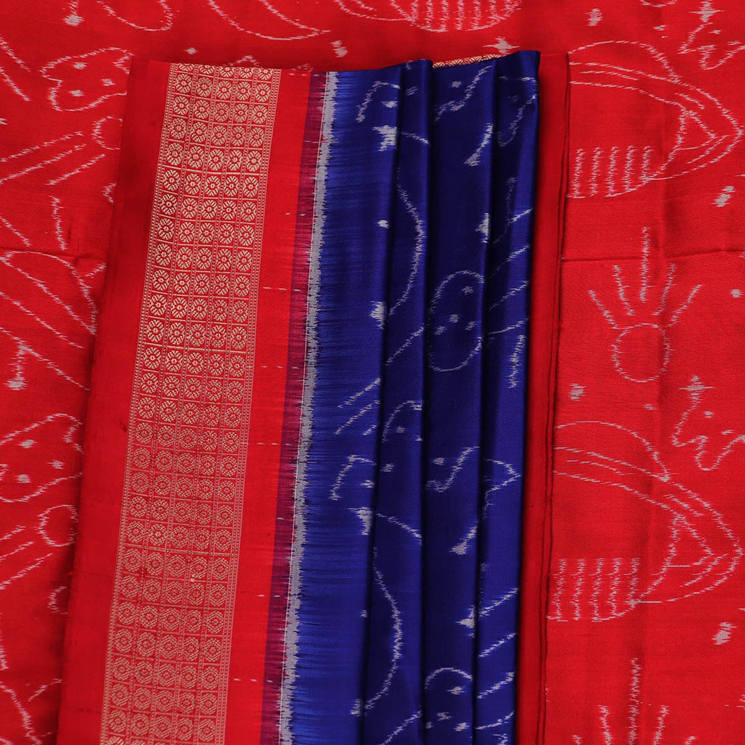 Handloom Sambalpuri Ikkat Silk Saree Handloom Saree_Sambalpuri Silk Priyadarshini Handloom