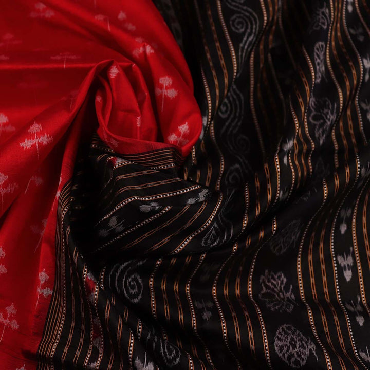 Handloom Sambalpuri Ikkat Silk Saree Handloom Saree_Sambalpuri Silk Priyadarshini Handloom