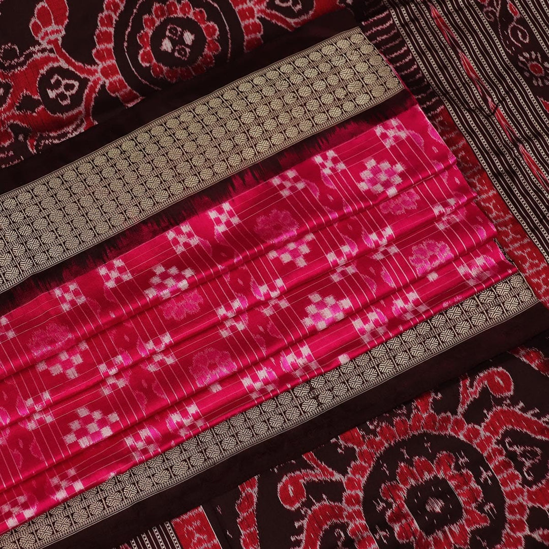 Handloom Sambalpuri Ikkat Silk Saree Handloom Saree_Sambalpuri Silk Priyadarshini Handloom