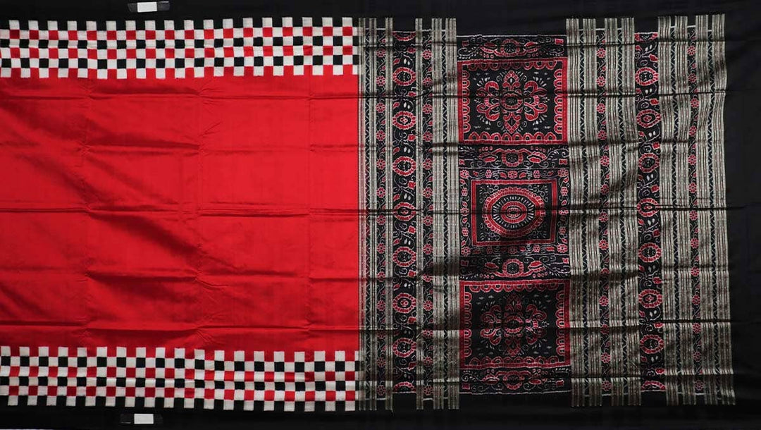 Handloom Sambalpuri Ikkat Silk Saree Handloom Saree_Sambalpuri Silk Priyadarshini Handloom
