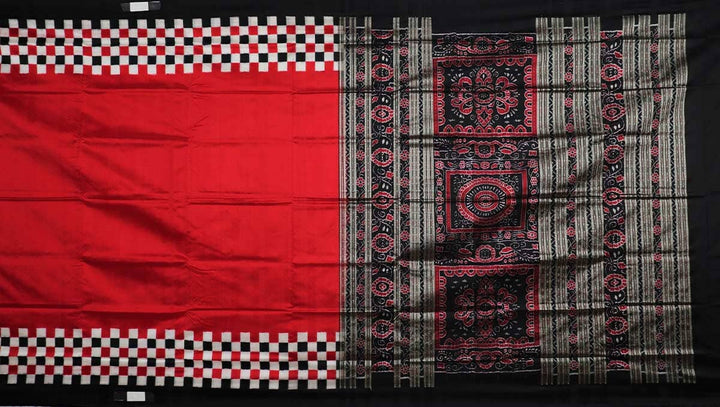 Handloom Sambalpuri Ikkat Silk Saree Handloom Saree_Sambalpuri Silk Priyadarshini Handloom