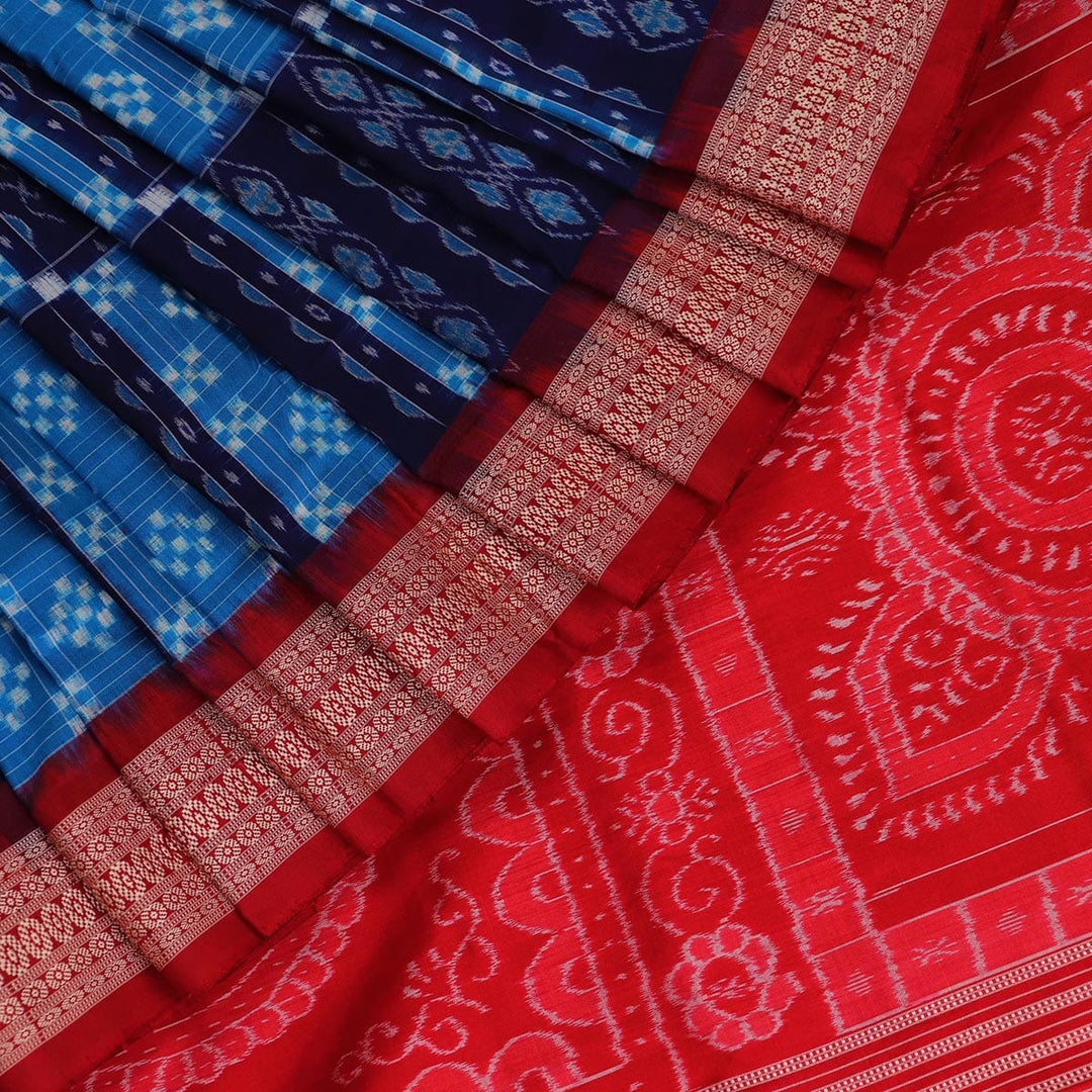 Handloom Sambalpuri Ikkat Silk Saree Handloom Saree_Sambalpuri Silk Priyadarshini Handloom