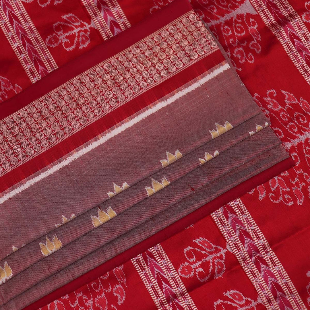 Handloom Sambalpuri Ikkat Silk Saree Handloom Saree_Sambalpuri Silk Priyadarshini Handloom