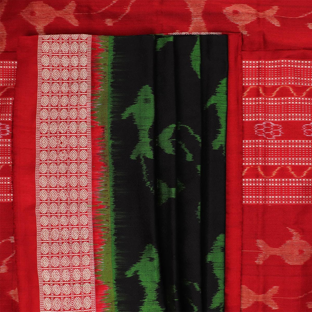 Handloom Sambalpuri Ikkat Silk Saree Handloom Saree_Sambalpuri Silk Priyadarshini Handloom