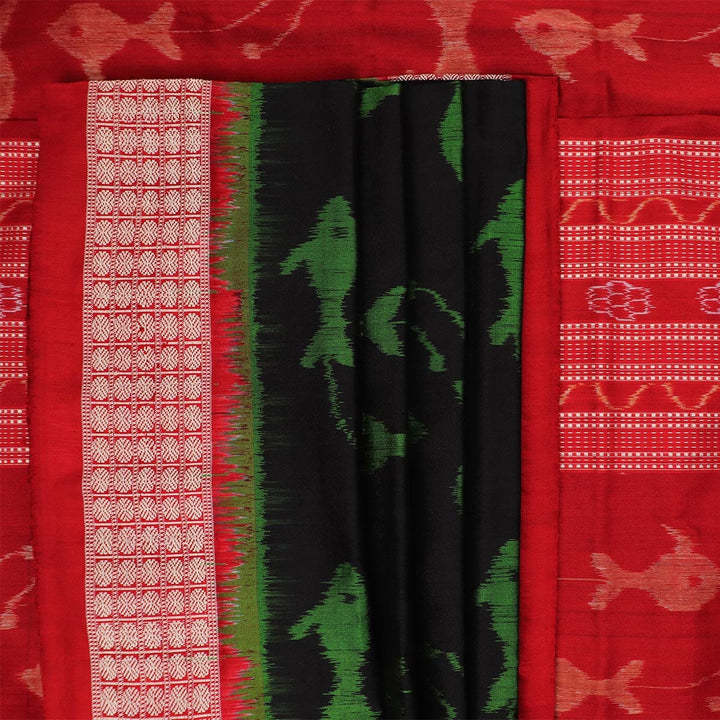 Handloom Sambalpuri Ikkat Silk Saree Handloom Saree_Sambalpuri Silk Priyadarshini Handloom
