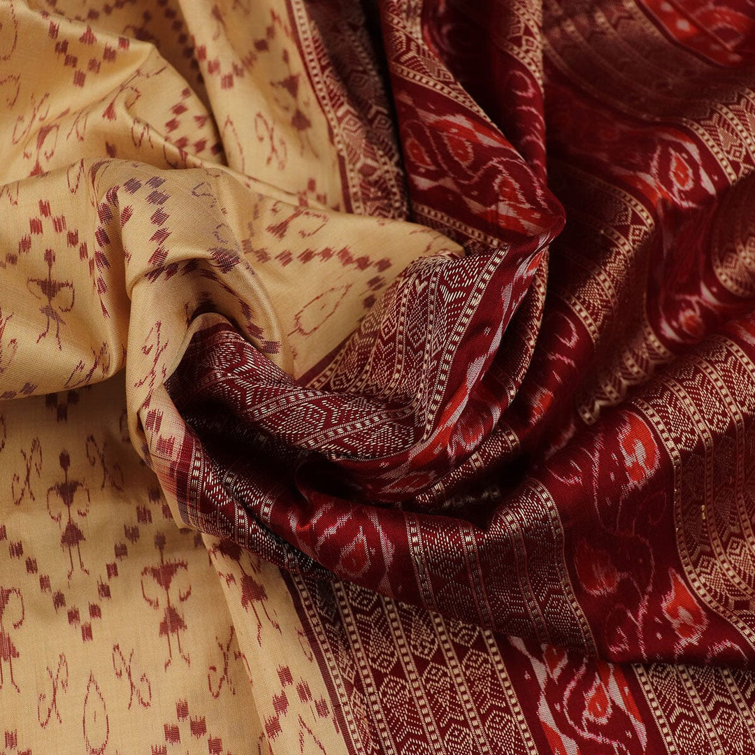 Handloom Sambalpuri Ikkat Silk Saree Handloom Saree_Sambalpuri Silk Priyadarshini Handloom