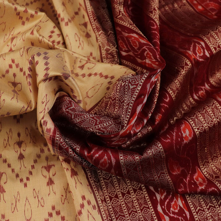 Handloom Sambalpuri Ikkat Silk Saree Handloom Saree_Sambalpuri Silk Priyadarshini Handloom