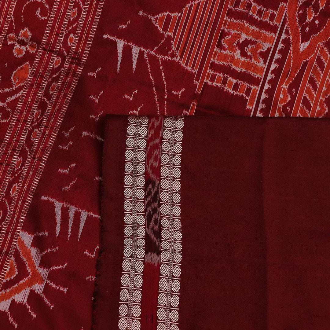 Handloom Sambalpuri Ikkat Silk Saree Handloom Saree_Sambalpuri Silk Priyadarshini Handloom