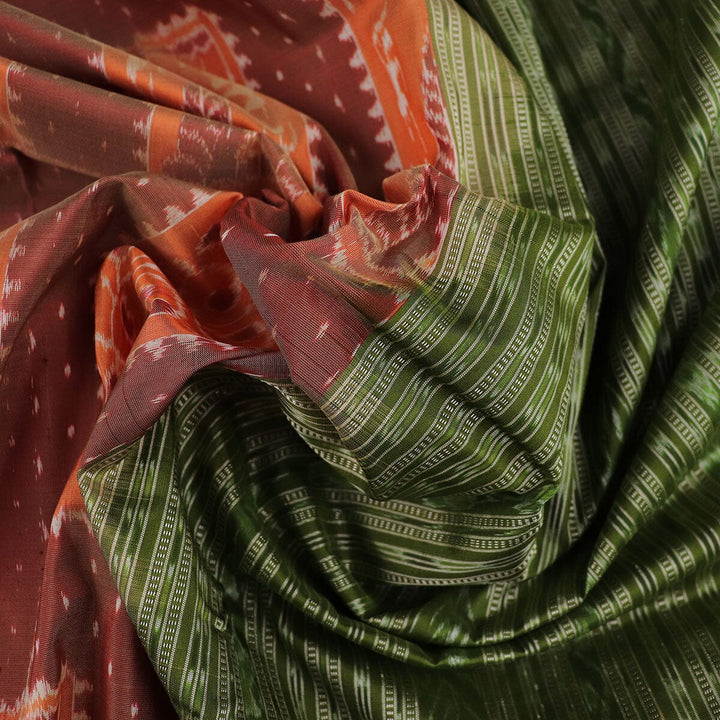 Handloom Sambalpuri Ikkat Silk Saree Handloom Saree_Sambalpuri Silk Priyadarshini Handloom