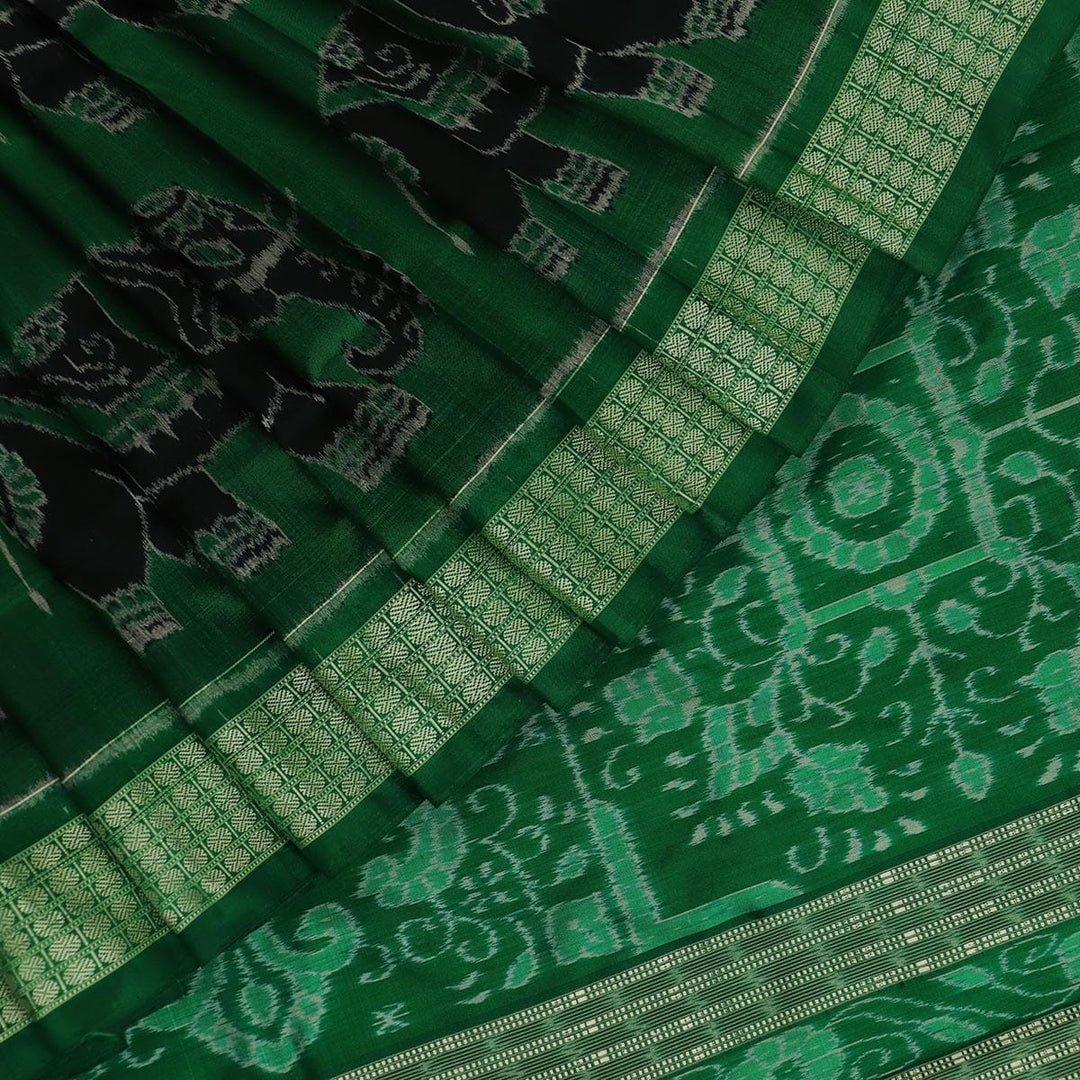 Handloom Sambalpuri Ikkat Silk Saree Handloom Saree_Sambalpuri Silk Priyadarshini Handloom