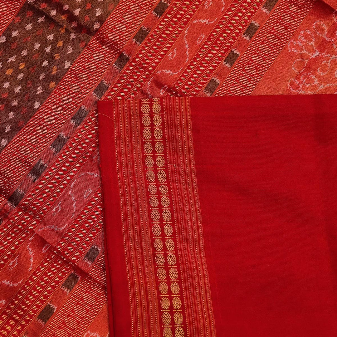 Handloom Sambalpuri Ikkat Silk Saree Handloom Saree_Sambalpuri Silk Priyadarshini Handloom