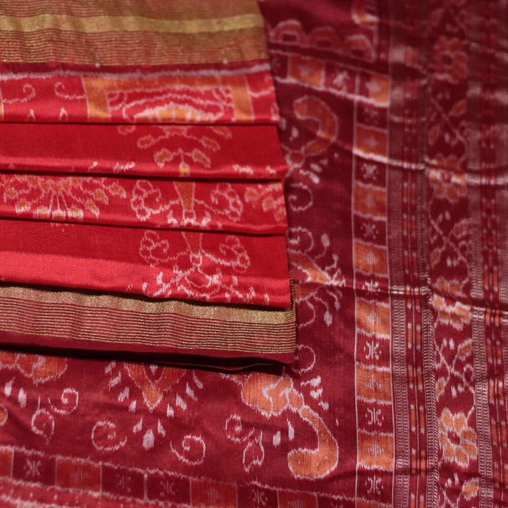 Handloom Sambalpuri Ikkat Silk Saree Handloom Saree_Sambalpuri Silk Priyadarshini Handloom