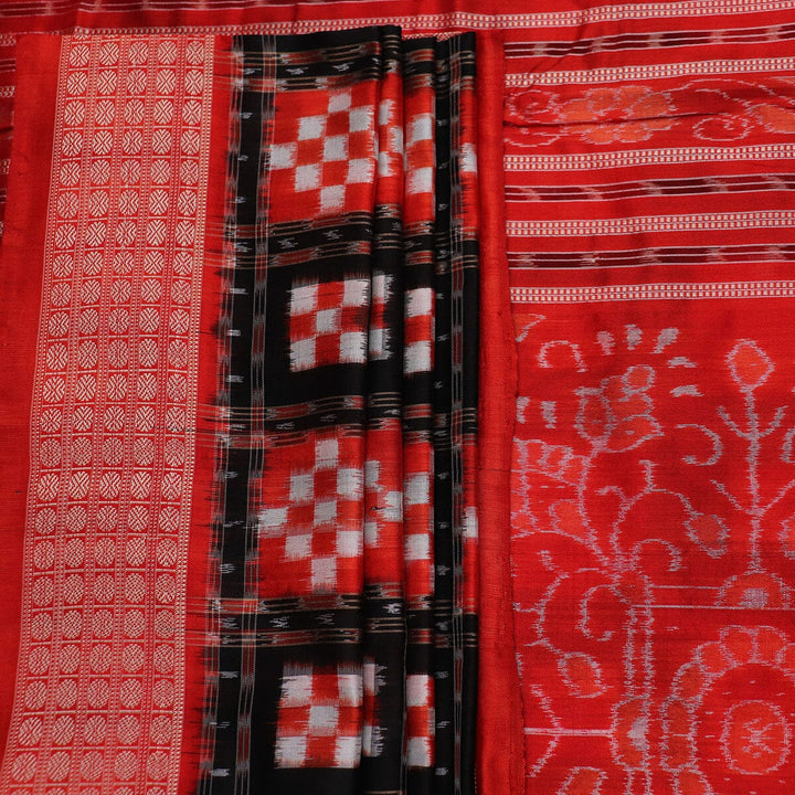Handloom Sambalpuri Ikkat Silk Saree Handloom Saree_Sambalpuri Silk Priyadarshini Handloom