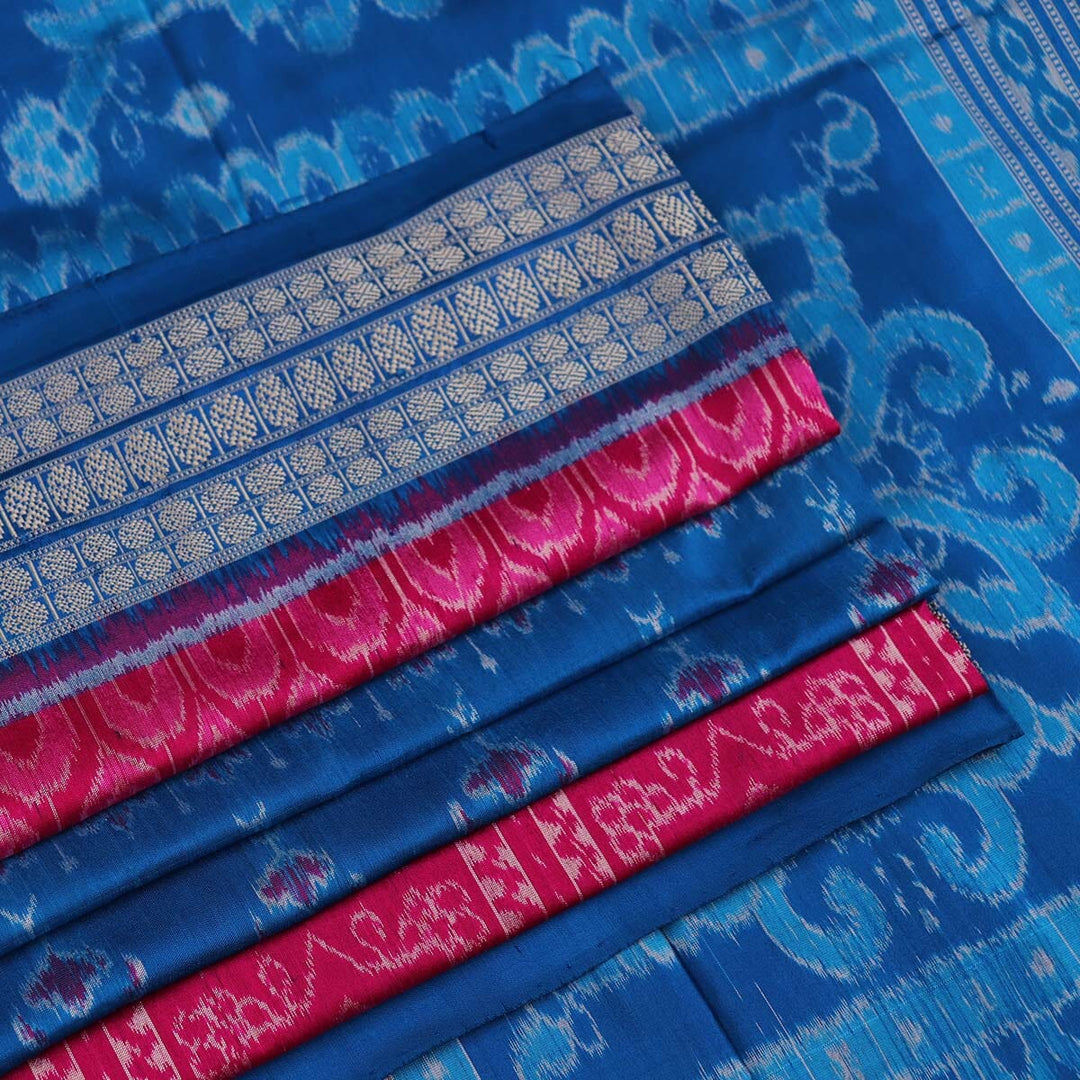 Handloom Sambalpuri Ikkat Silk Saree Handloom Saree_Sambalpuri Silk Priyadarshini Handloom