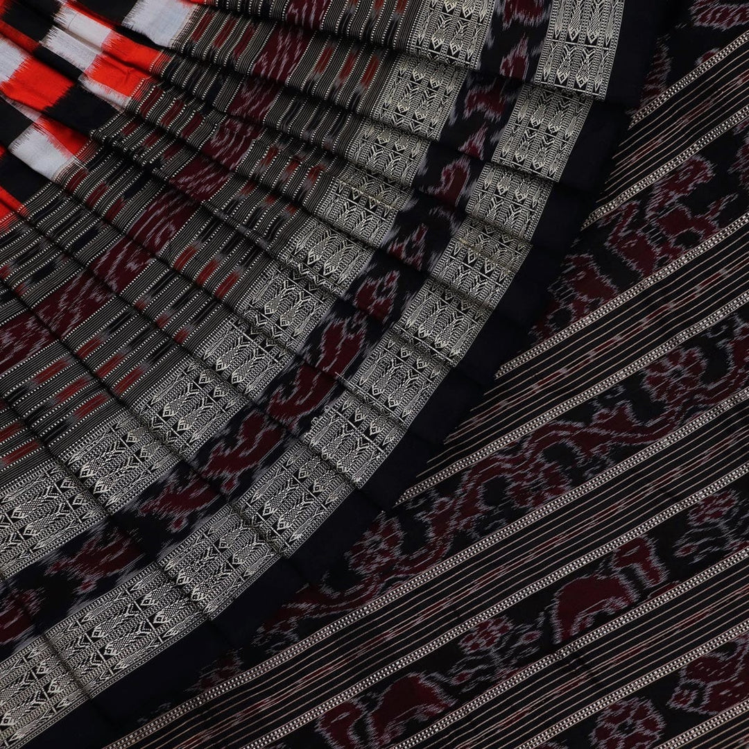Handloom Sambalpuri Ikkat Silk Saree Handloom Saree_Sambalpuri Silk Priyadarshini Handloom