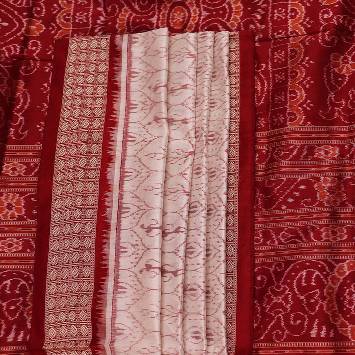 Handloom Sambalpuri Ikkat Silk Saree Handloom Saree_Sambalpuri Silk Priyadarshini Handloom