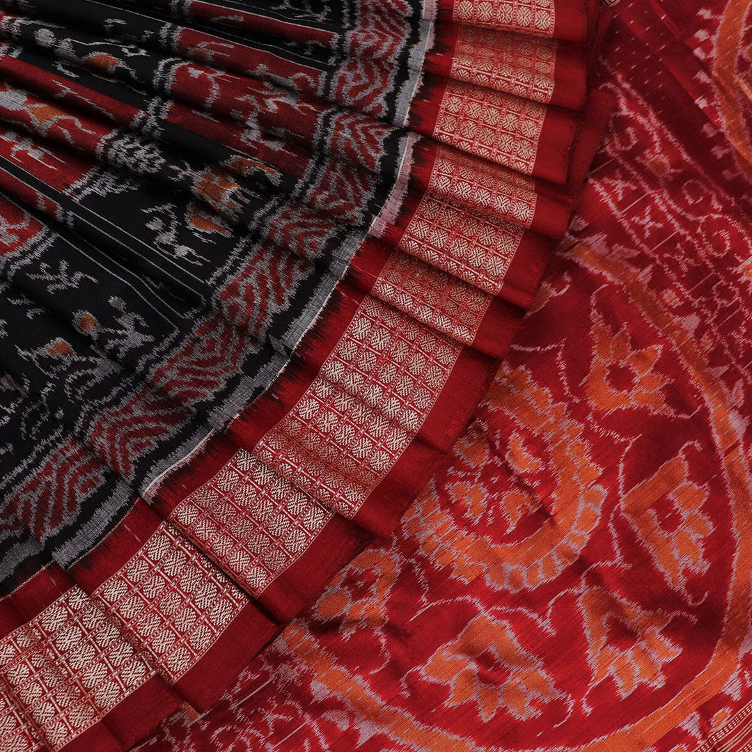 Handloom Sambalpuri Ikkat Silk Saree Handloom Saree_Sambalpuri Silk Priyadarshini Handloom
