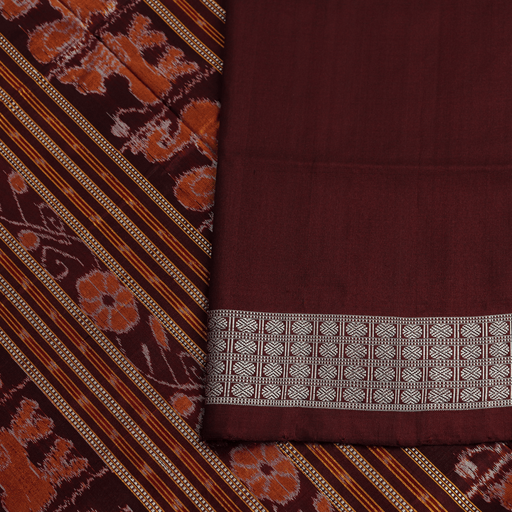 Handloom Sambalpuri Ikkat Silk Saree Handloom Saree_Sambalpuri Silk Priyadarshini Handloom
