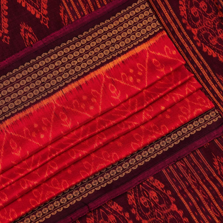 Handloom Sambalpuri Ikkat Silk Saree Handloom Saree_Sambalpuri Silk Priyadarshini Handloom