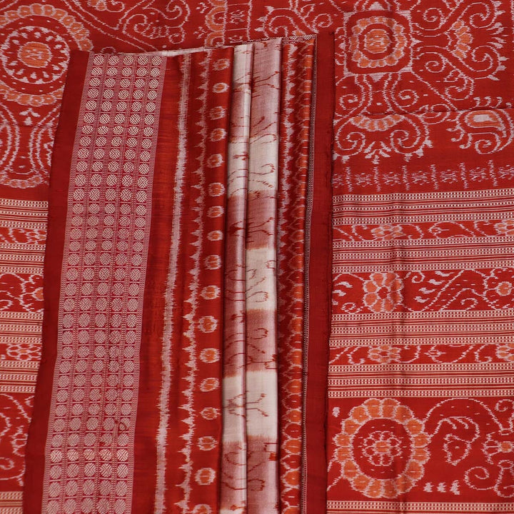 Handloom Sambalpuri Ikkat Silk Saree Handloom Saree_Sambalpuri Silk Priyadarshini Handloom