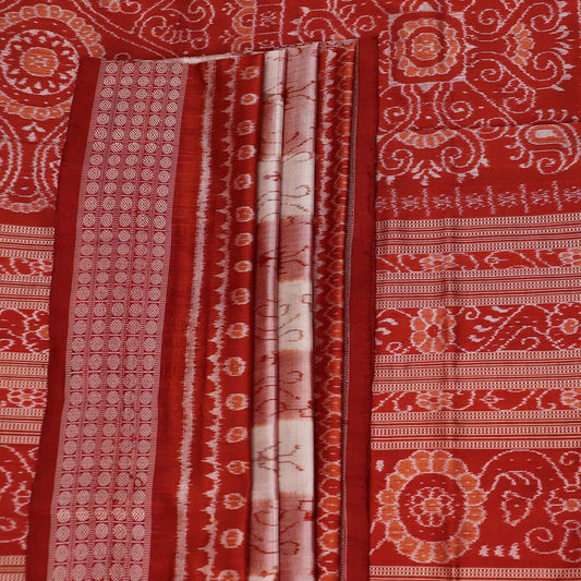 Handloom Sambalpuri Ikkat Silk Saree Handloom Saree_Sambalpuri Silk Priyadarshini Handloom