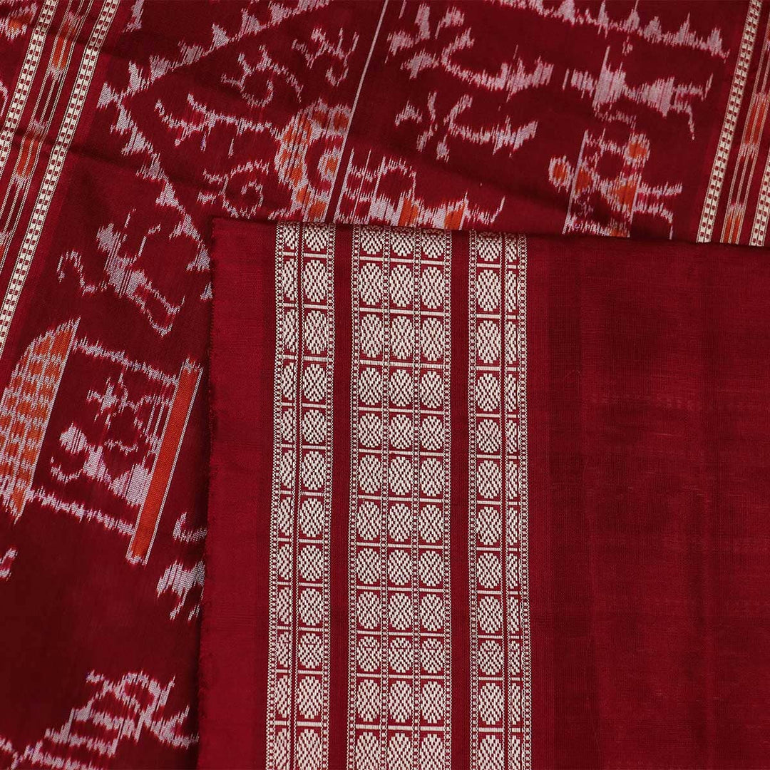 Handloom Sambalpuri Ikkat Silk Saree Handloom Saree_Sambalpuri Silk Priyadarshini Handloom