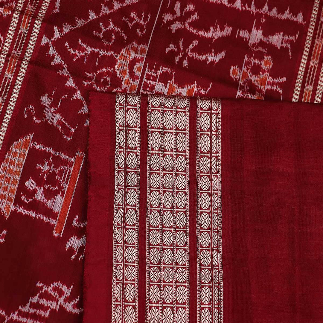 Handloom Sambalpuri Ikkat Silk Saree Handloom Saree_Sambalpuri Silk Priyadarshini Handloom 