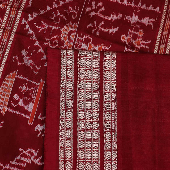 Handloom Sambalpuri Ikkat Silk Saree Handloom Saree_Sambalpuri Silk Priyadarshini Handloom