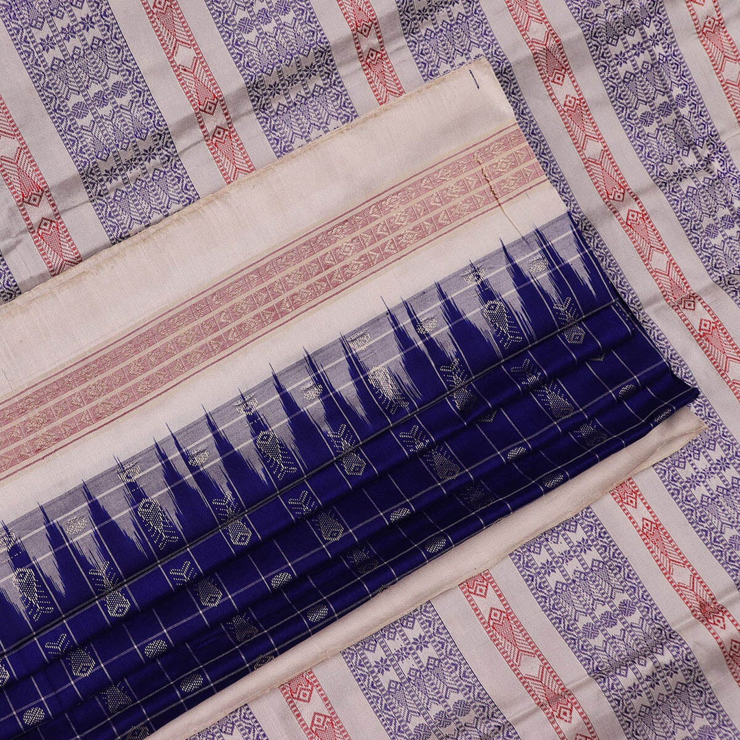 Handloom Sambalpuri Ikkat Silk Saree Handloom Saree_Sambalpuri Silk Priyadarshini Handloom