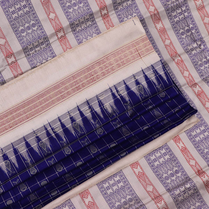 Handloom Sambalpuri Ikkat Silk Saree Handloom Saree_Sambalpuri Silk Priyadarshini Handloom