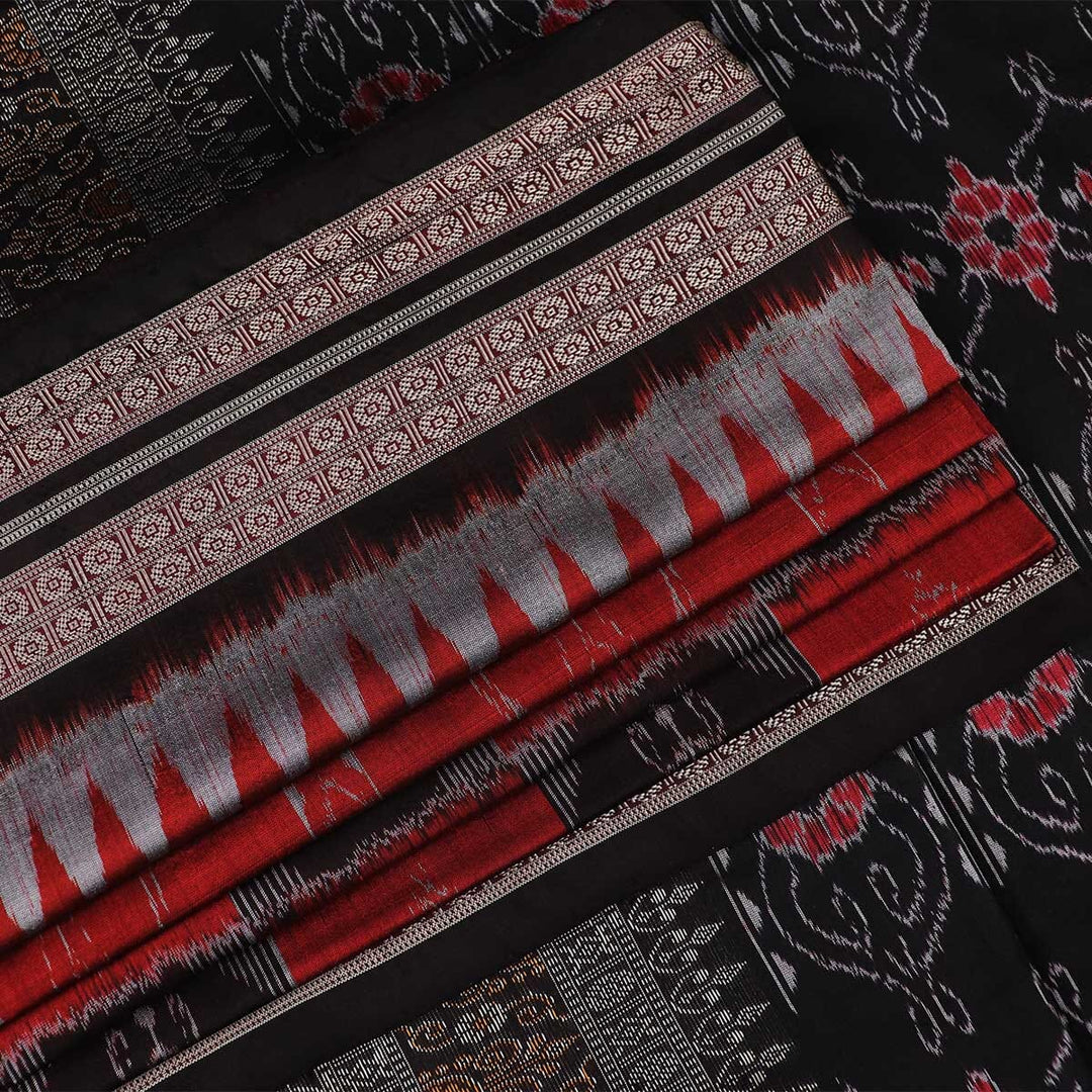 Handloom Sambalpuri Ikkat Silk Saree Handloom Saree_Sambalpuri Silk Priyadarshini Handloom