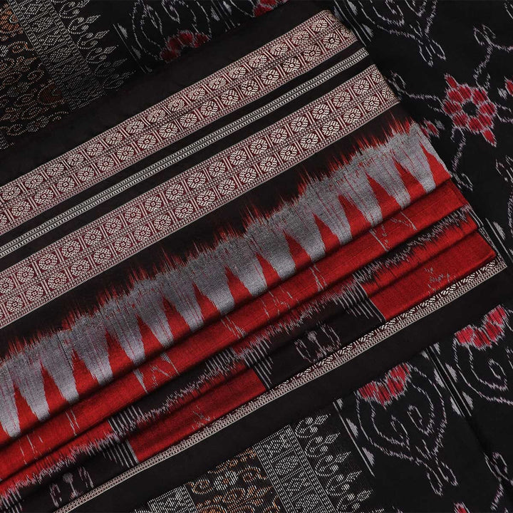 Handloom Sambalpuri Ikkat Silk Saree Handloom Saree_Sambalpuri Silk Priyadarshini Handloom
