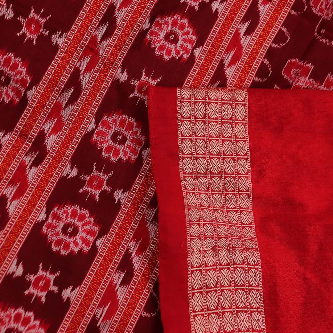 Handloom Sambalpuri Ikkat Silk Saree Handloom Saree_Sambalpuri Silk Priyadarshini Handloom