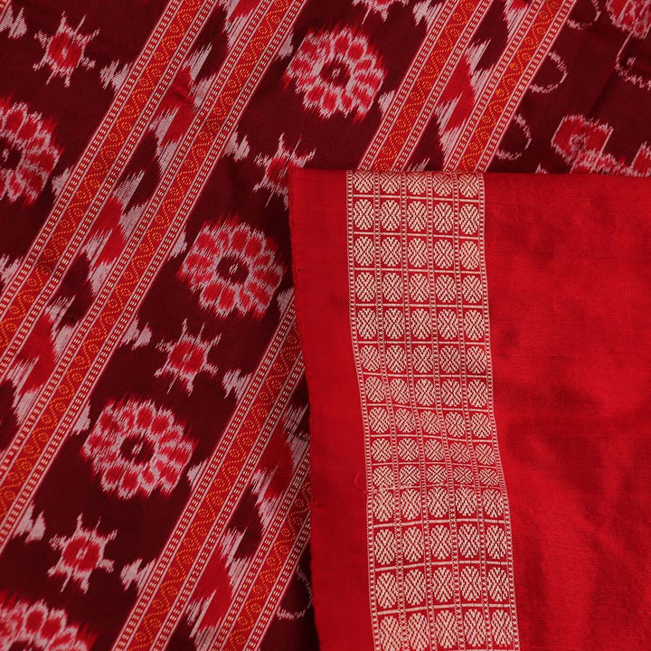 Handloom Sambalpuri Ikkat Silk Saree Handloom Saree_Sambalpuri Silk Priyadarshini Handloom