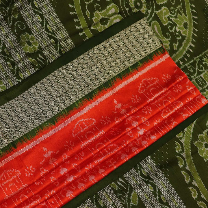 Handloom Sambalpuri Ikkat Silk Saree Handloom Saree_Sambalpuri Silk Priyadarshini Handloom