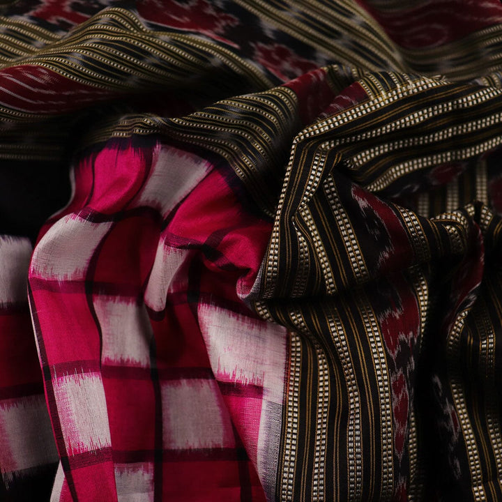 Handloom Sambalpuri Ikkat Silk Saree Handloom Saree_Sambalpuri Silk Priyadarshini Handloom