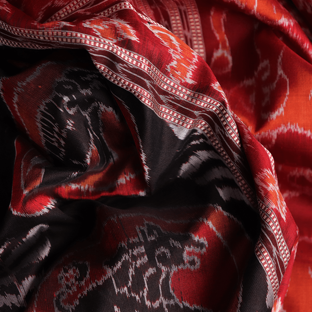 Handloom Sambalpuri Ikkat Silk Saree Handloom Saree_Sambalpuri Silk Priyadarshini Handloom