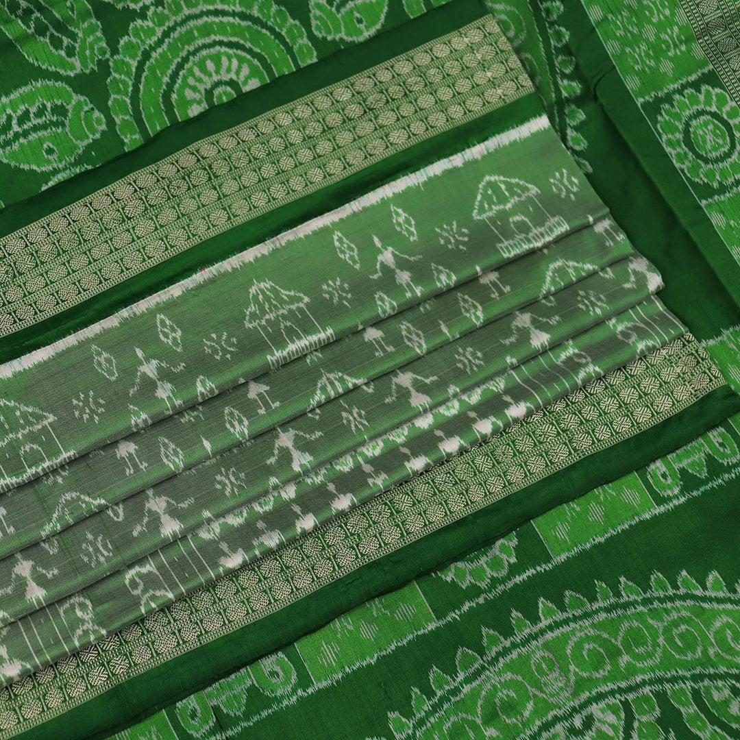 Handloom Sambalpuri Ikkat Silk Saree Handloom Saree_Sambalpuri Silk Priyadarshini Handloom