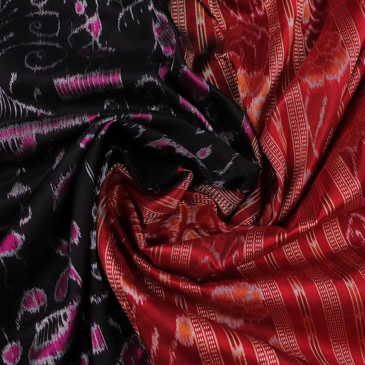 Handloom Sambalpuri Ikkat Silk Saree Handloom Saree_Sambalpuri Silk Priyadarshini Handloom