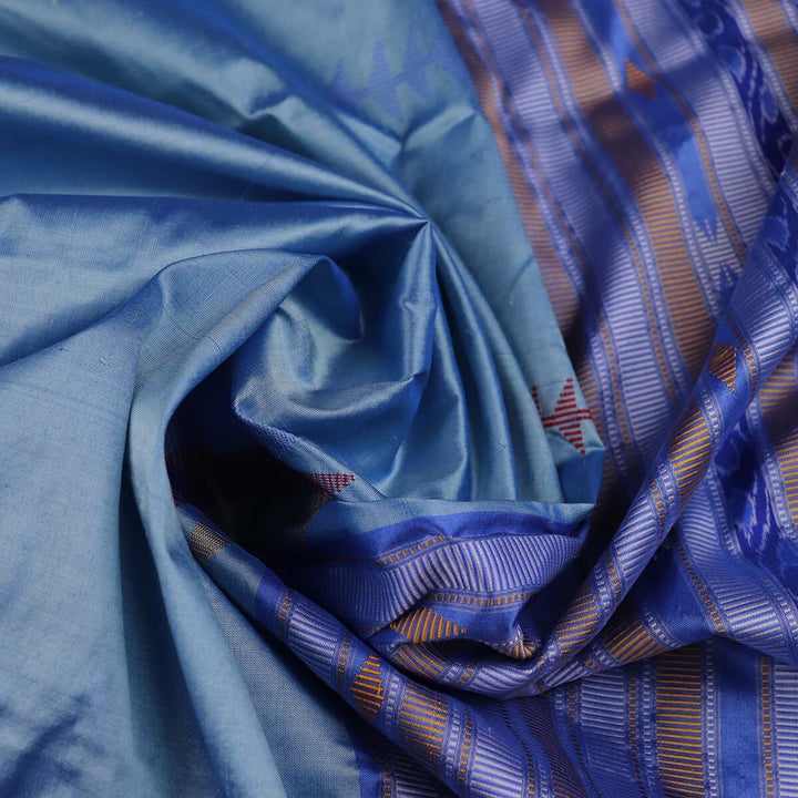 Handloom Sambalpuri Ikkat Silk Saree Handloom Saree_Sambalpuri Silk Priyadarshini Handloom