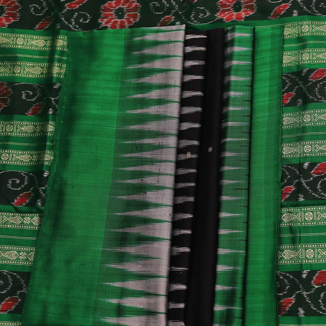 Handloom Sambalpuri Ikkat Silk Saree Handloom Saree_Sambalpuri Silk Priyadarshini Handloom 