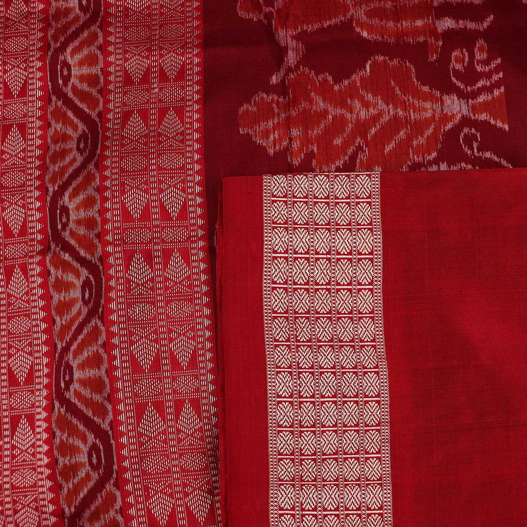 Handloom Sambalpuri Ikkat Silk Saree Handloom Saree_Sambalpuri Silk Priyadarshini Handloom 