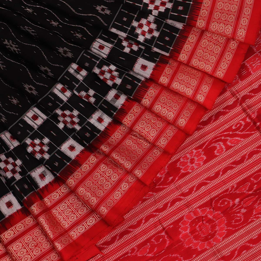 Handloom Sambalpuri Ikkat Silk Saree Handloom Saree_Sambalpuri Silk Priyadarshini Handloom 