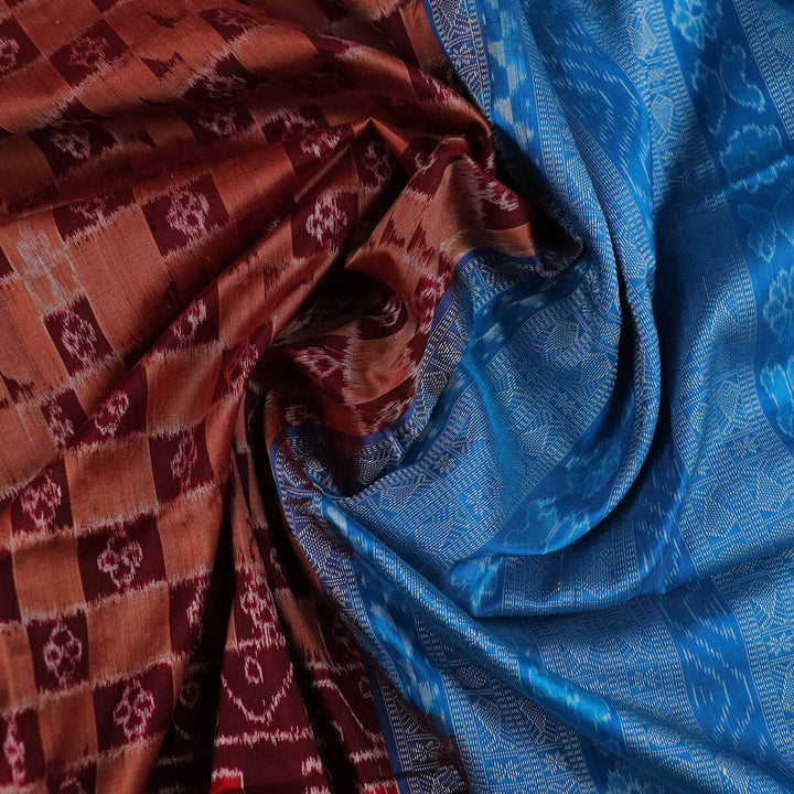 Handloom Sambalpuri Ikkat Silk Saree Handloom Saree_Sambalpuri Silk Priyadarshini Handloom