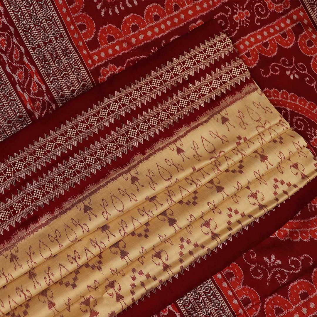 Handloom Sambalpuri Ikkat Silk Saree Handloom Saree_Sambalpuri Silk Priyadarshini Handloom