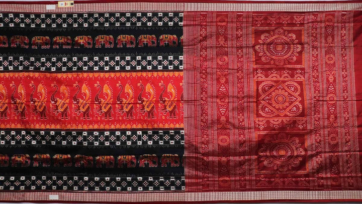 Handloom Sambalpuri Ikkat Silk Saree Handloom Saree_Sambalpuri Silk Priyadarshini Handloom